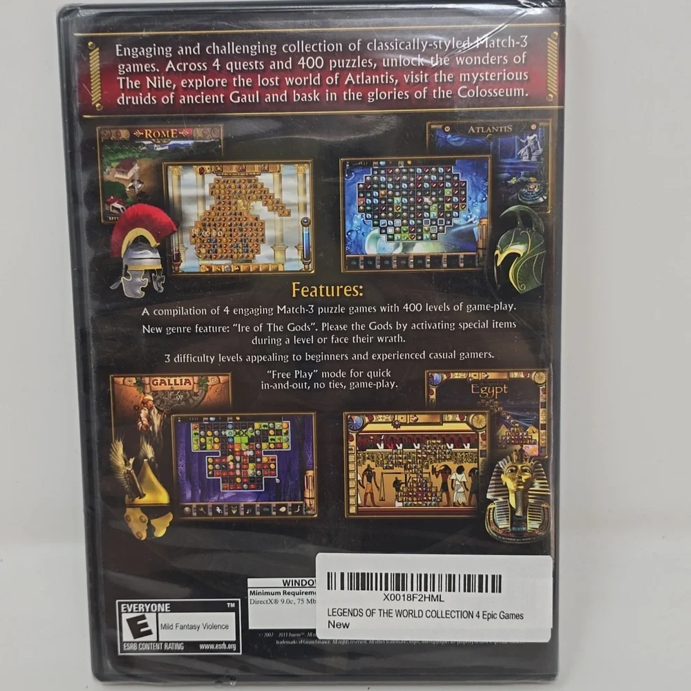 Legends of the‎ world PC-com new 4 epic games
